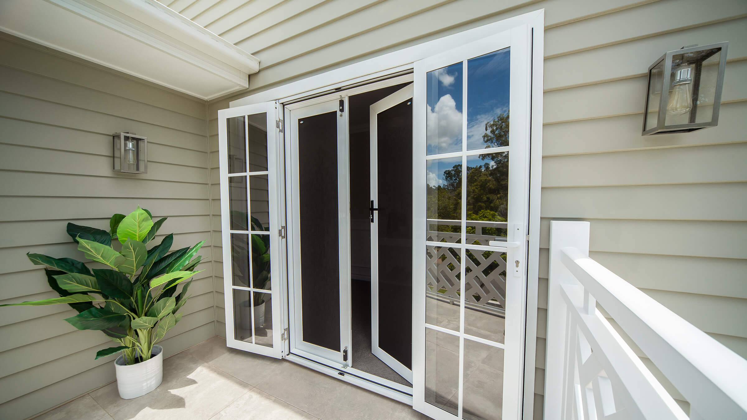 Crimsafe French Doors